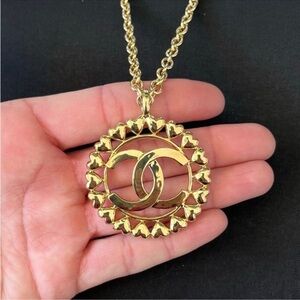 CHANEL Heart Necklace